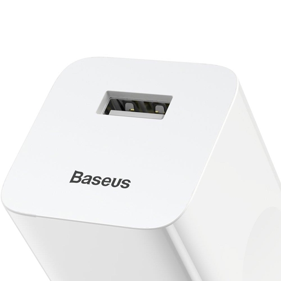 Picture of Mains Charger Baseus Charging Quick Charger USB 3.0 - white
