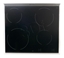 Attēls no Electrolux EHF16240XK hob Black Built-in Zone Ceramic hob 4 zone(s)