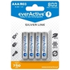 Picture of Rechargeable batteries everActive Ni-MH R03 AAA 800 mAh Silver Line