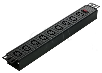 Picture of Alantec PZ010 power extension 1.8 m 9 AC outlet(s) Indoor Black