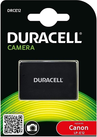 Изображение Duracell Li-Ion Akku 750 mAh for Canon LP-E12
