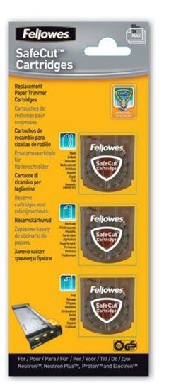 Picture of Fellowes SafeCut Replacement Blades - 3 Pack