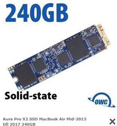 Attēls no Dysk SSD OWC Aura Pro X2 240GB Macbook SSD PCI-E x4 Gen3.1 NVMe (OWCS3DAPT4MB02)
