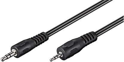 Picture of Kabel MicroConnect Jack 2.5mm - Jack 3.5mm 2m czarny (AUD3525LL2)