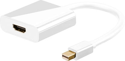 Attēls no Adapter AV MicroConnect DisplayPort Mini - HDMI biały (MDPHDMI6)
