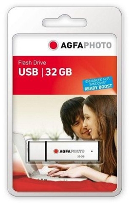 Attēls no AgfaPhoto USB 2.0 silver    32GB