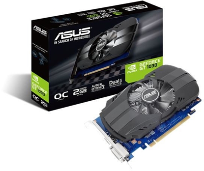 Изображение ASUS PH-GT1030-O2G NVIDIA GeForce GT 1030 2 GB GDDR5