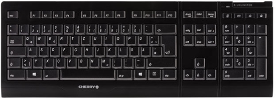 Изображение CHERRY B.Unlimited 3.0 keyboard Mouse included RF Wireless QWERTY US English Black