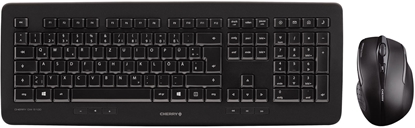 Picture of CHERRY DW 5100 Wireless Keyboard & Mouse Set, Black, USB (UK)