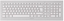 Attēls no CHERRY DW 8000 keyboard Mouse included RF Wireless Swiss Silver, White