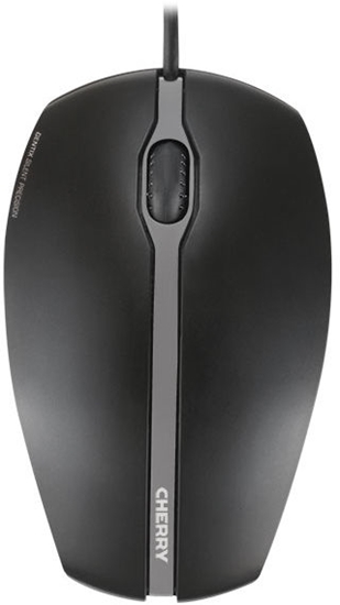 Picture of CHERRY GENTIX SILENT Corded Mouse, Black, USB