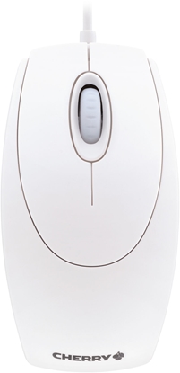 Attēls no CHERRY WHEELMOUSE OPTICAL Corded Mouse, Pale Grey, PS2/USB