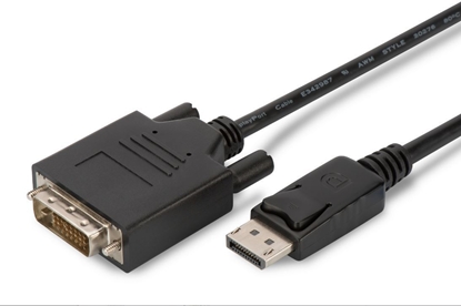 Picture of Kabel MicroConnect DisplayPort - DVI-D 2m czarny (DP-DVI-MM-200)