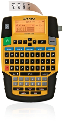 Picture of DYMO RHINO 4200 label printer QWERTY