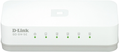 Attēls no D-Link GO-SW-5E/E network switch Unmanaged Fast Ethernet (10/100) White