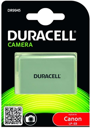Picture of Duracell Li-Ion Akku 1020 mAh for Canon LP-E8