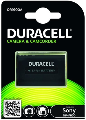 Attēls no Duracell Li-Ion Battery 700mAh for Sony NP-FH30/NP-FH40/NP-FH50