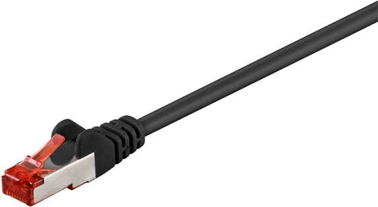Изображение MicroConnect Patchcord, FTP, CAT6, 3m, czarny (B-FTP603S)