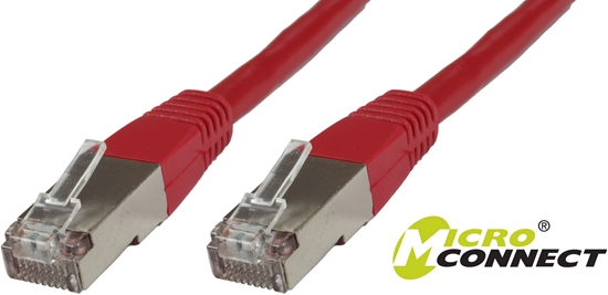 Изображение MicroConnect Patchcord STP, CAT6, LSZH, 7m, czerwony (STP607R)