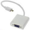 Изображение Adapter AV MicroConnect HDMI Micro - D-Sub (VGA) biały (HDMIDVGA)