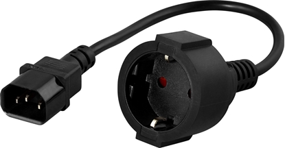 Изображение PowerWalker Adapter IEC C14 do Schuko (91015003)