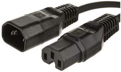 Изображение Kabel zasilający MicroConnect Jumper Cable C14 - C15 0.5m