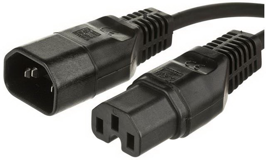 Picture of Kabel zasilajcy MicroConnect C14 - C15, 1.5m (PE011415)