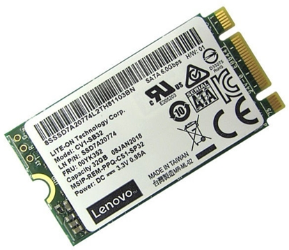 Attēls no Lenovo 7N47A00129 internal solid state drive M.2 32 GB Serial ATA III MLC