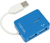 Picture of HUB USB 2.0 4-portowy 'Smile' - niebieski