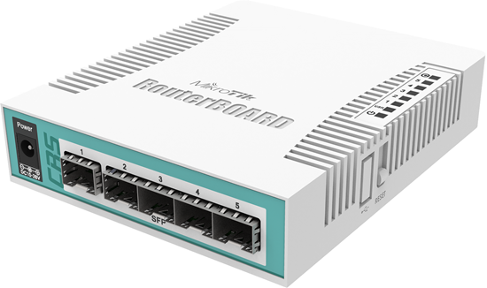 Picture of NET ROUTER/SWITCH 5PORT SFP/CRS106-1C-5S MIKROTIK