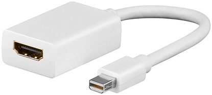 Attēls no Adapter AV MicroConnect DisplayPort Mini - HDMI biały (MDPHDMI)