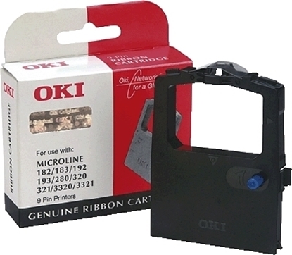 Picture of OKI 43821103 printer ribbon Black