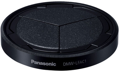 Picture of Panasonic DMW-LFAC1 black automatic Lens Cap