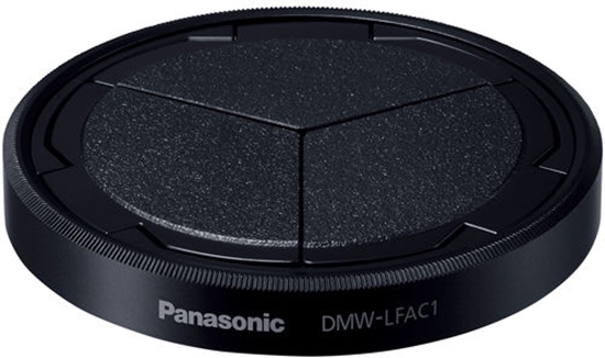 Picture of Panasonic DMW-LFAC1 black automatic Lens Cap