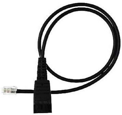 Picture of Jabra 8800-00-25 telephone cable 0.5 m Black