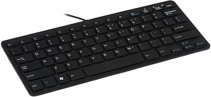 Attēls no R-Go Tools Compact R-Go ergonomic keyboard, QWERTZ (DE), wired, black