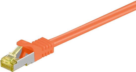 Picture of MicroConnect CAT 7 S/FTP RJ45 ORANGE 1m (SFTP701O)