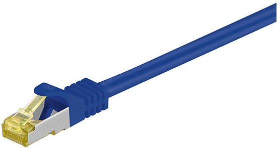 Изображение MicroConnect CAT 7 S/FTP RJ45 BLUE 0.25m (SFTP70025B)