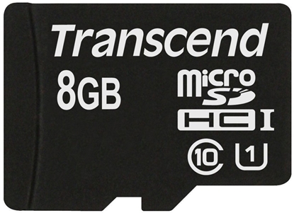 Attēls no Transcend microSDHC          8GB Class 10 UHS-I 400X