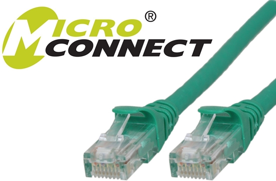 Picture of MicroConnect RJ-45/RJ-45 kat.6 10m Zielony (UTP610GBOOTED)