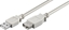 Изображение Kabel USB MicroConnect USB-A - USB-A 3 m Szary (USBAAF3)