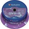 Изображение 1x25 Verbatim DVD+R 4,7GB 16x Speed, matt silver