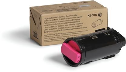 Изображение Xerox Genuine VersaLink C500 Color Printer / C505 Color Multifunction Printer Magenta Standard Capacity Toner Cartridge (2,400 pages) - 106R03860
