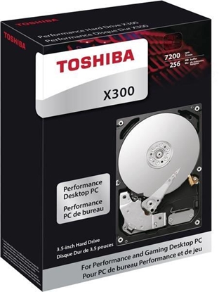 Attēls no Toshiba X300 3.5" 12 TB Serial ATA III