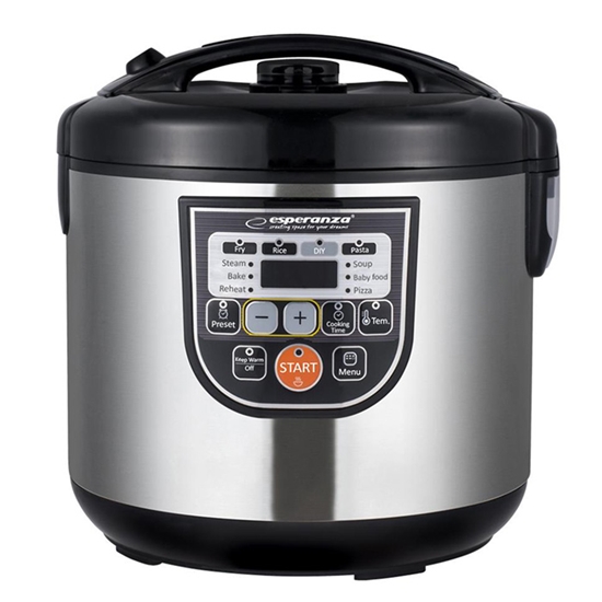 Picture of Daudzfunkcionāls katls Esperanza 860W ner.tēr./melns