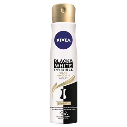 Attēls no Dezodorants Nivea Black&White Silky Smooth siev. 250ml
