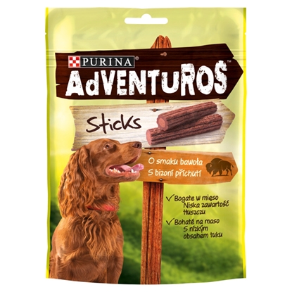 Изображение Gardums suņiem Purina Adventuros Sticks 120g