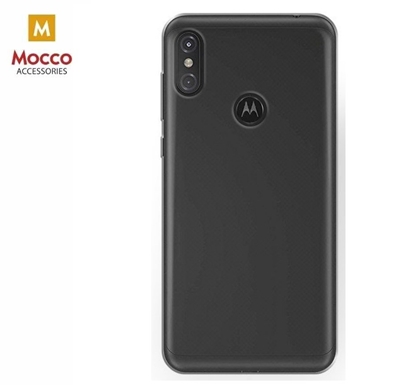 Attēls no Mocco Ultra Back Case 0.3 mm Silicone Case for Motorola One / P30 Play Transparent