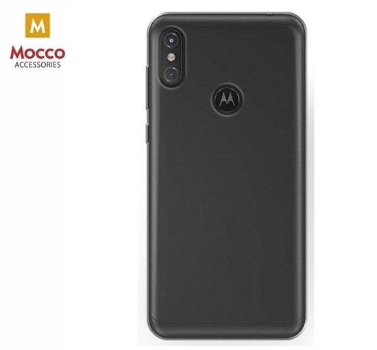 Picture of Mocco Ultra Back Case 0.3 mm Silicone Case for Motorola One / P30 Play Transparent