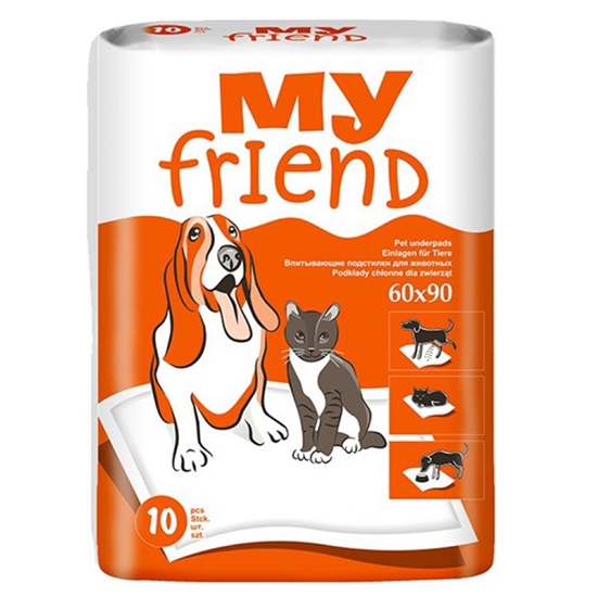 Изображение Paklājiņš dzīvnieku My Friend A10 60x90cm 10gab.